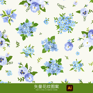 矢量花纹
