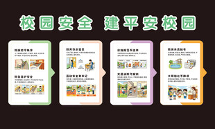 校园安全宣传海报合集
