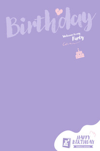 生日海报