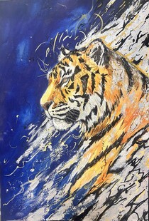 老虎插画