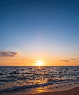 海边日落唯美风光