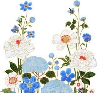 清新手绘花卉插画