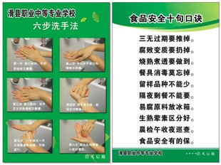 食品安全卫生科普海报