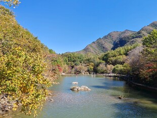 秋季原生态山水风景