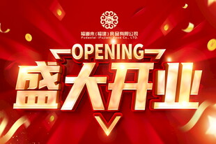 盛大开业喜庆海报