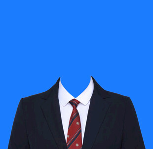 西服证件照