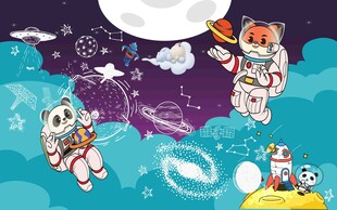 动物宇航员太空漫游