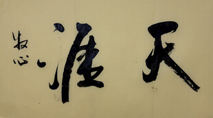 天涯 杨克东书法作品