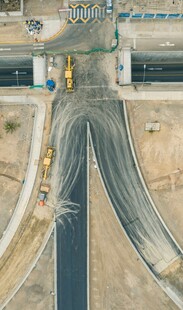 航拍公路