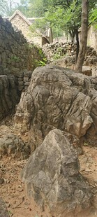 郊野乡村山石景观