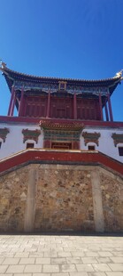 藏式古建晴空景观