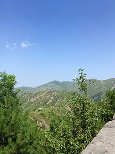 晴日山野自然风光