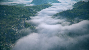 山间云海景观