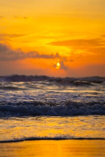 海边日落唯美风光