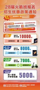 课程福利海报