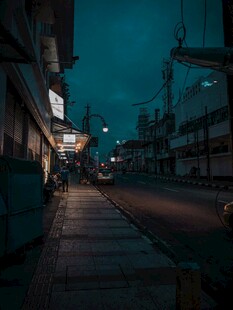 老街夜景
