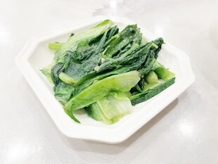 白灼油麦菜