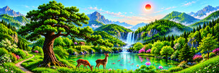 山水画