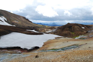 荒原湖泊山地自然风光
