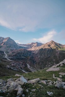高山原野晨昏风光