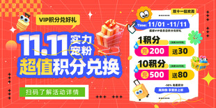 双十一海报