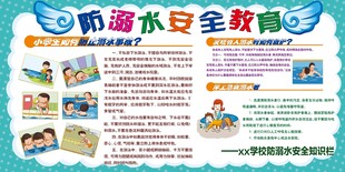 防溺水安全教育手抄报