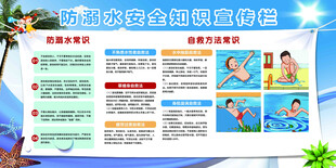 防溺水安全知识宣传栏