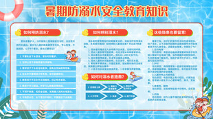 防溺水安全 