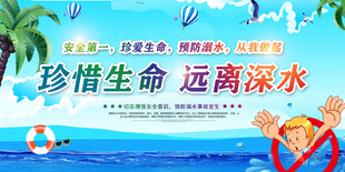 防溺水安全宣传海报