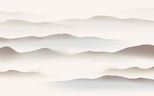 水墨层叠远山意境背景