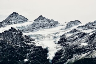 雪山冰川自然风光
