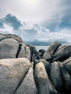 海边岩石自然风光