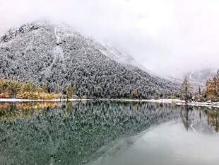 毕棚沟雪景