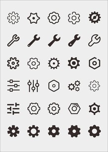 齿轮矢量图