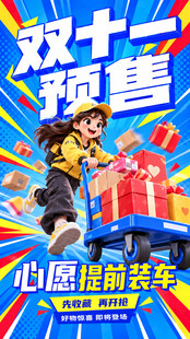 双十一海报 
