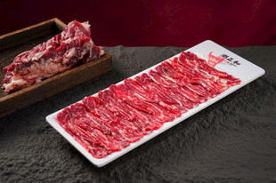 鲜切牛肉火锅食材