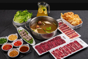 潮汕牛肉火锅套餐