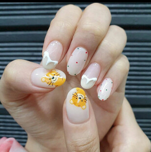 创意个性美甲展示