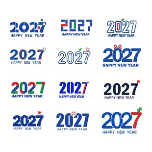 2027 新年图标