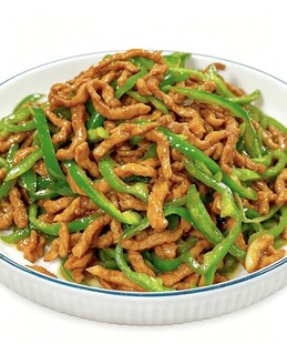 青椒炒肉丝
