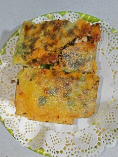香煎黄金菜饼
