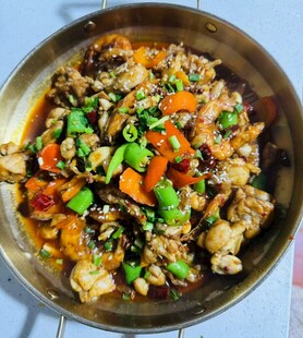 香辣干锅牛蛙