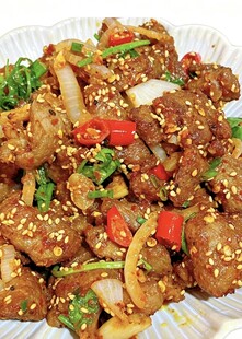 香辣孜然炒肉