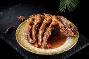 香辣鸭骨架