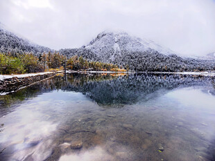 毕棚沟雪景