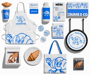 烘焙品牌全套VI样机