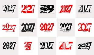 2027 字体合集