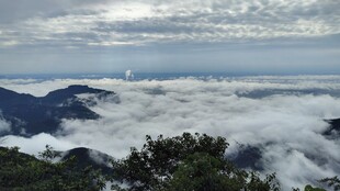 高山云海自然景观