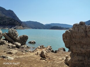 湖光山色自然风景