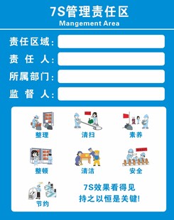 7S管理责任区